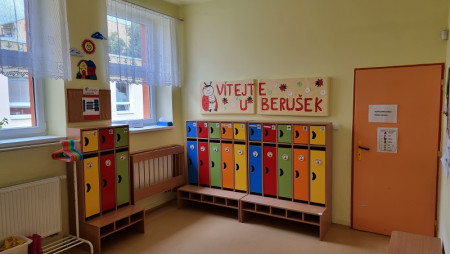 Šatna třídy Berušek
